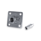4-loch Lötbuchse UHF PL-258 Flansch-Montage für RG58