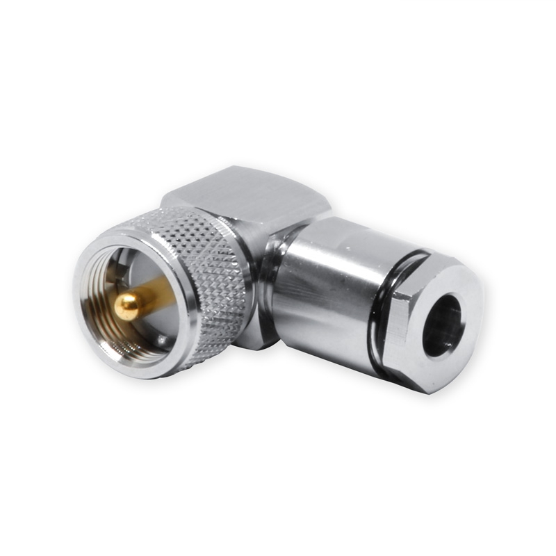 Clamp UHF right-angle Connector Ø 7 mm
