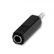 Adapter 3,5 mm STEREO to 6,3 mm STEREO