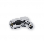 SMA Angle-Connector male-female