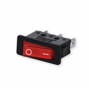 Rocker Switch 1 x ON 3-pin with lighting