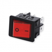 Rocker Switch 2 x UM 6-pin with lighting