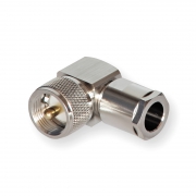 Clamp UHF right-angle Connector Ø 10 mm